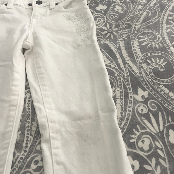 Ralph Lauren Polo little girl 6X white jeans - Picture 11 of 12